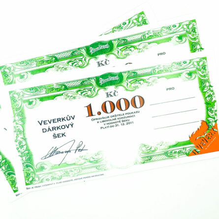 Voucher 1.000 Kč